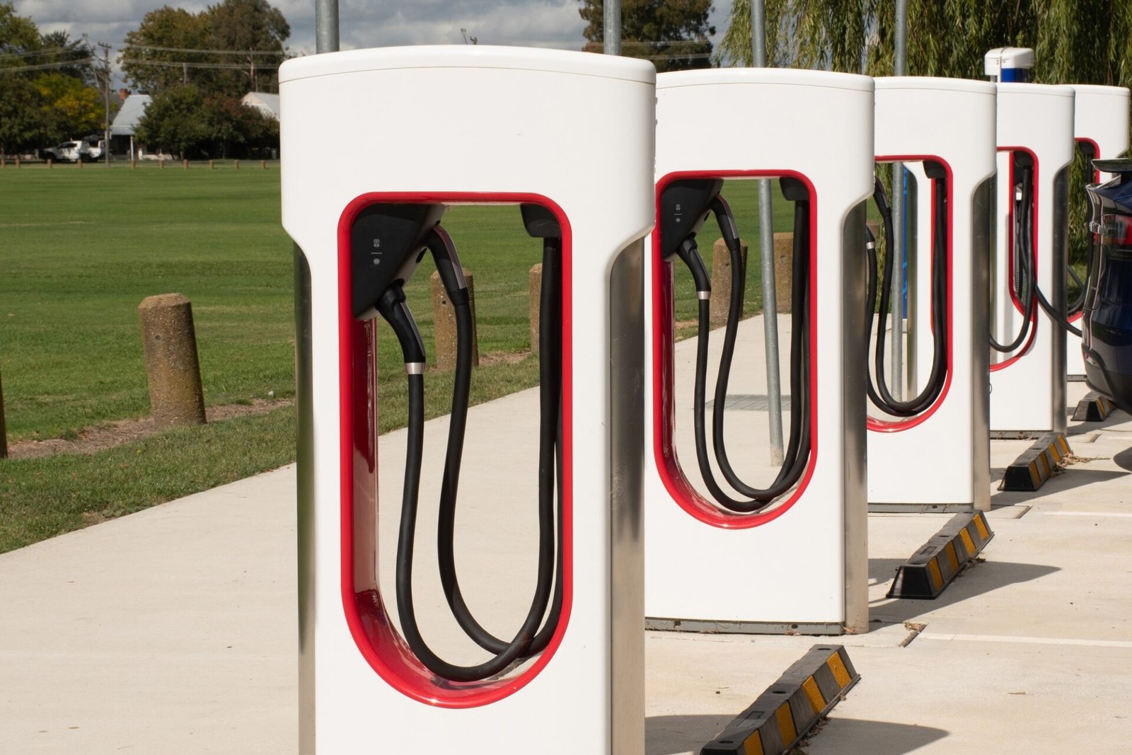 Station de chargeur de voiture électrique