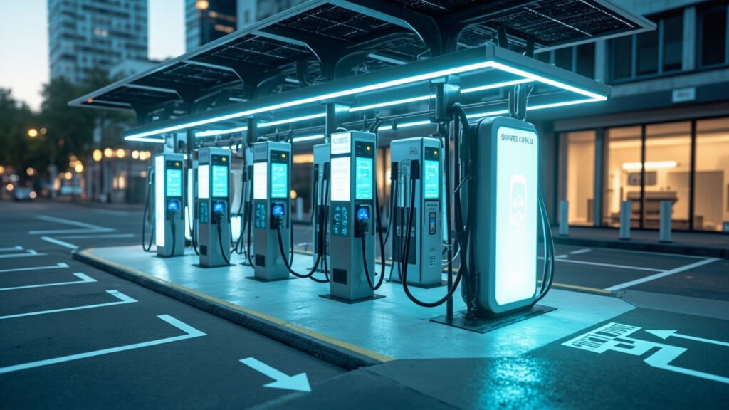 Comment fonctionnent les bornes de recharge électrique publique
