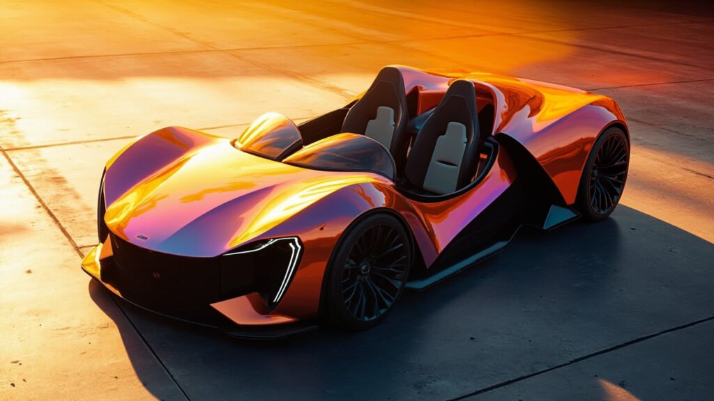 Voiture électrique sportive : performance et design innovant