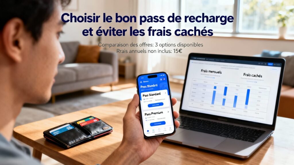 Choisir le bon pass de recharge et éviter les frais cachés with text