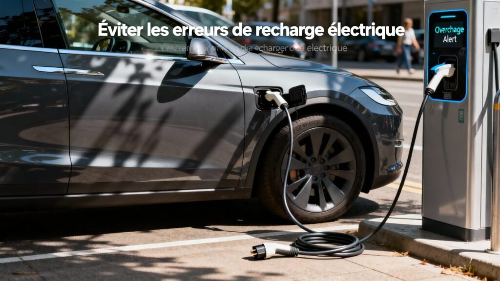 Éviter les erreurs de recharge électrique with text