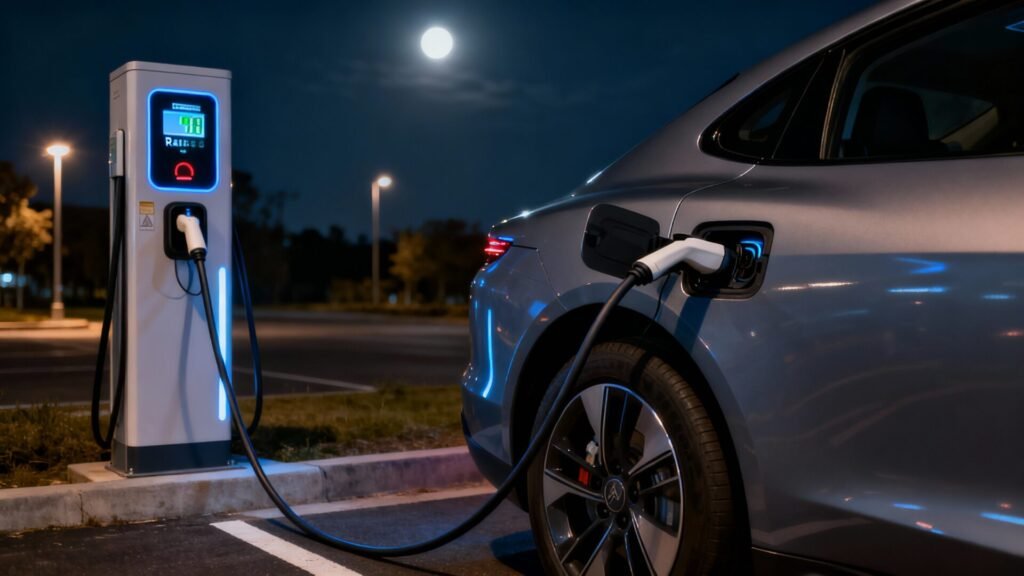 Optimiser le coût de la recharge grâce aux heures creuses without any text