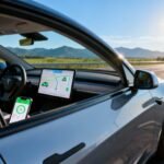 Planifier un long trajet en voiture électrique sans stress without any text