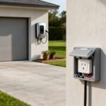 Recharge à domicile : choisir entre wallbox et prise renforcée without any text