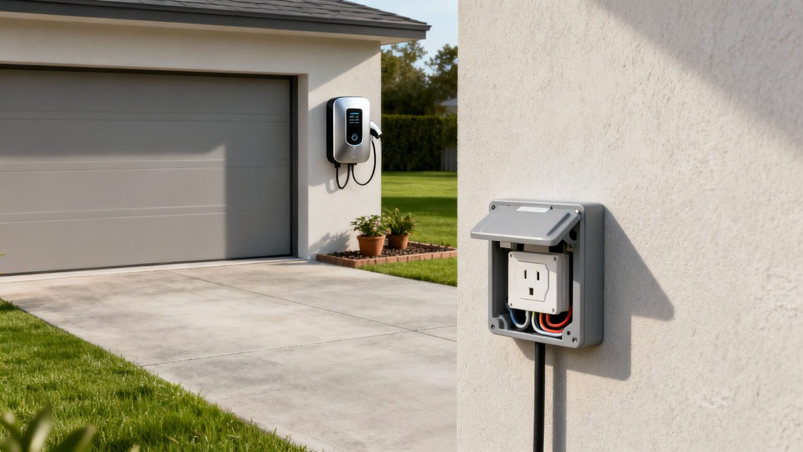 Recharge à domicile : choisir entre wallbox et prise renforcée