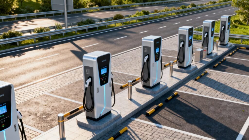 Comparer les stations de recharge sur autoroute : guide pratique without any text