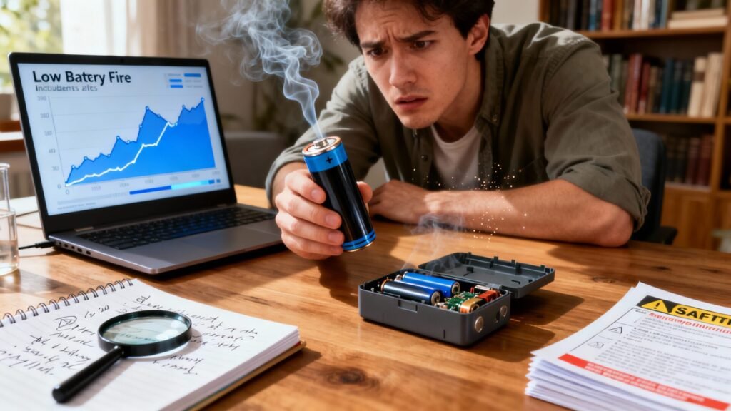 Comprendre les mythes sur les incendies de batteries et ce que disent les données without any text