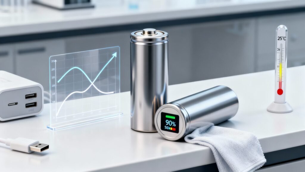 Durée de vie d’une batterie : cycles, soh et bonnes pratiques without any text