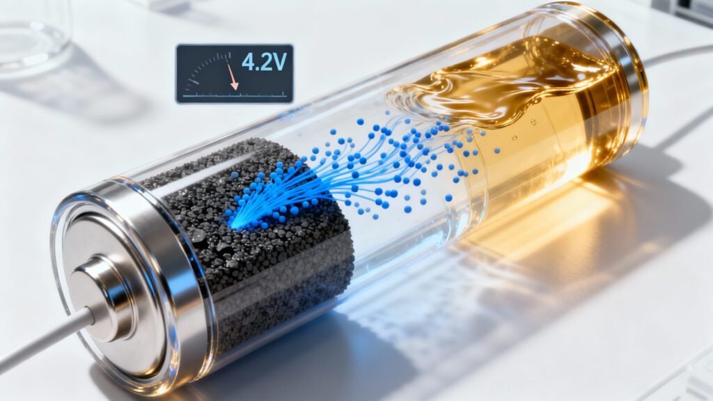 Pourquoi la puissance chute après 80 % en fast-charging without any text