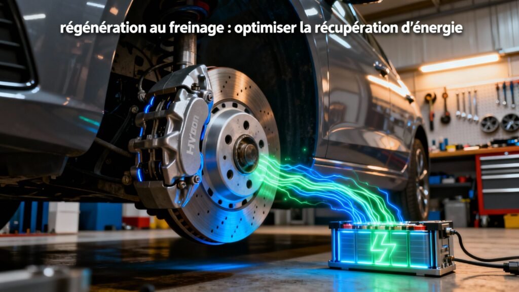 Régénération au freinage : optimiser la récupération d'énergie with text