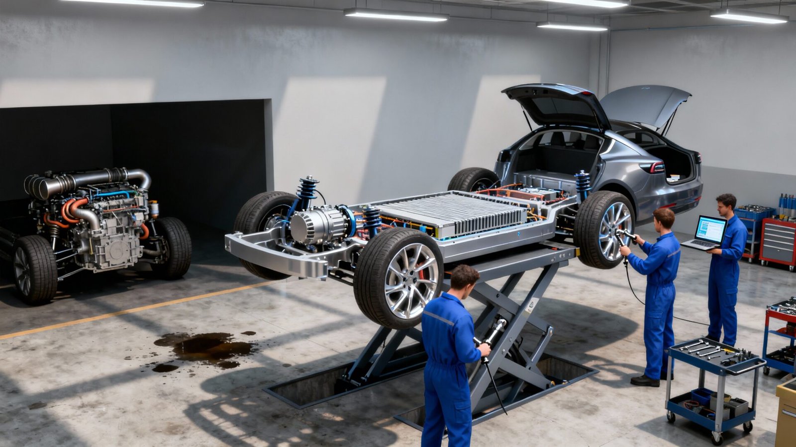 Entretien d’un véhicule électrique : ce qui change par rapport au thermique