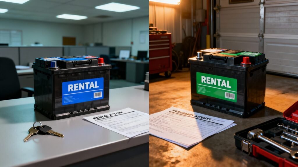 Louer ou acheter la batterie d'une voiture électrique : avantages et inconvénients without any text