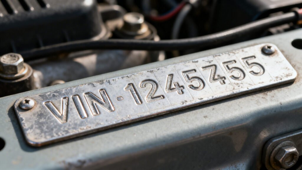 Comprendre et décrypter le code vin d'un véhicule without any text