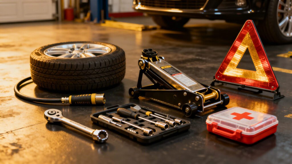 Les outils indispensables à avoir dans sa voiture without any text