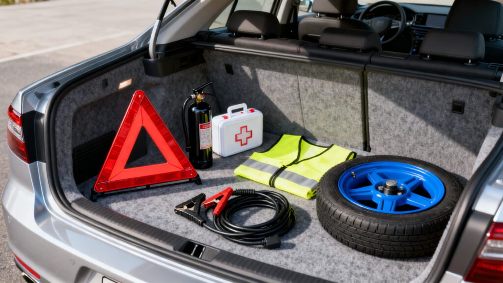 Que mettre dans sa voiture en cas de panne without any text