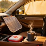 Équipement indispensable dans la voiture pour voyager serein without any text