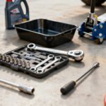 Les outils et équipements indispensables pour l'entretien automobile without any text