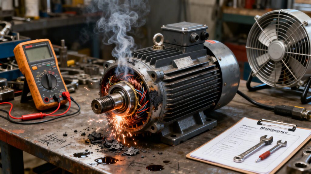 Les pannes principales des moteurs électriques et comment les prévenir without any text