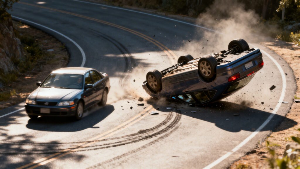 Quelle voiture se retourne le plus souvent et comment l'éviter without any text