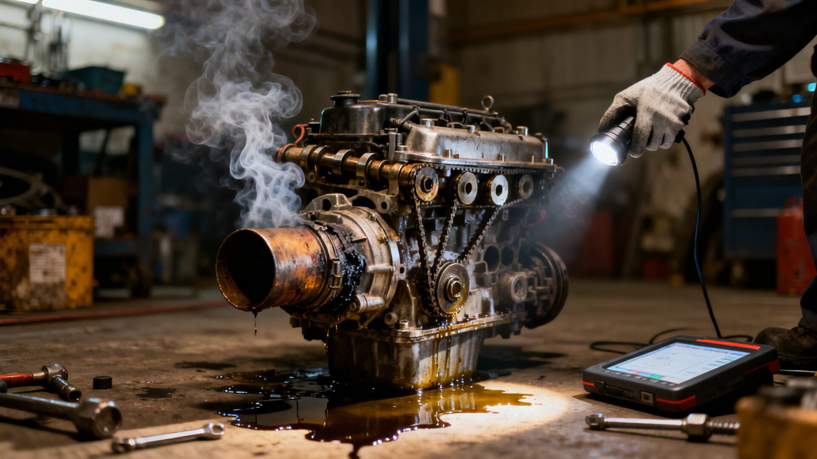 Signes d’un moteur hs : comment les détecter et agir