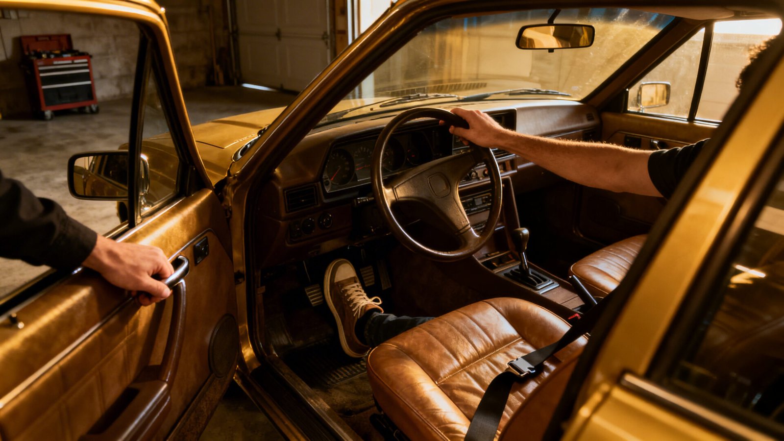 La première chose à faire en entrant dans une voiture